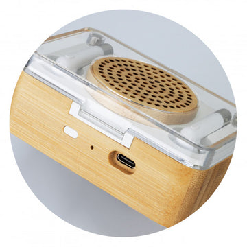 Bamboo Wireless Speaker & Earbud Set - 122475-3